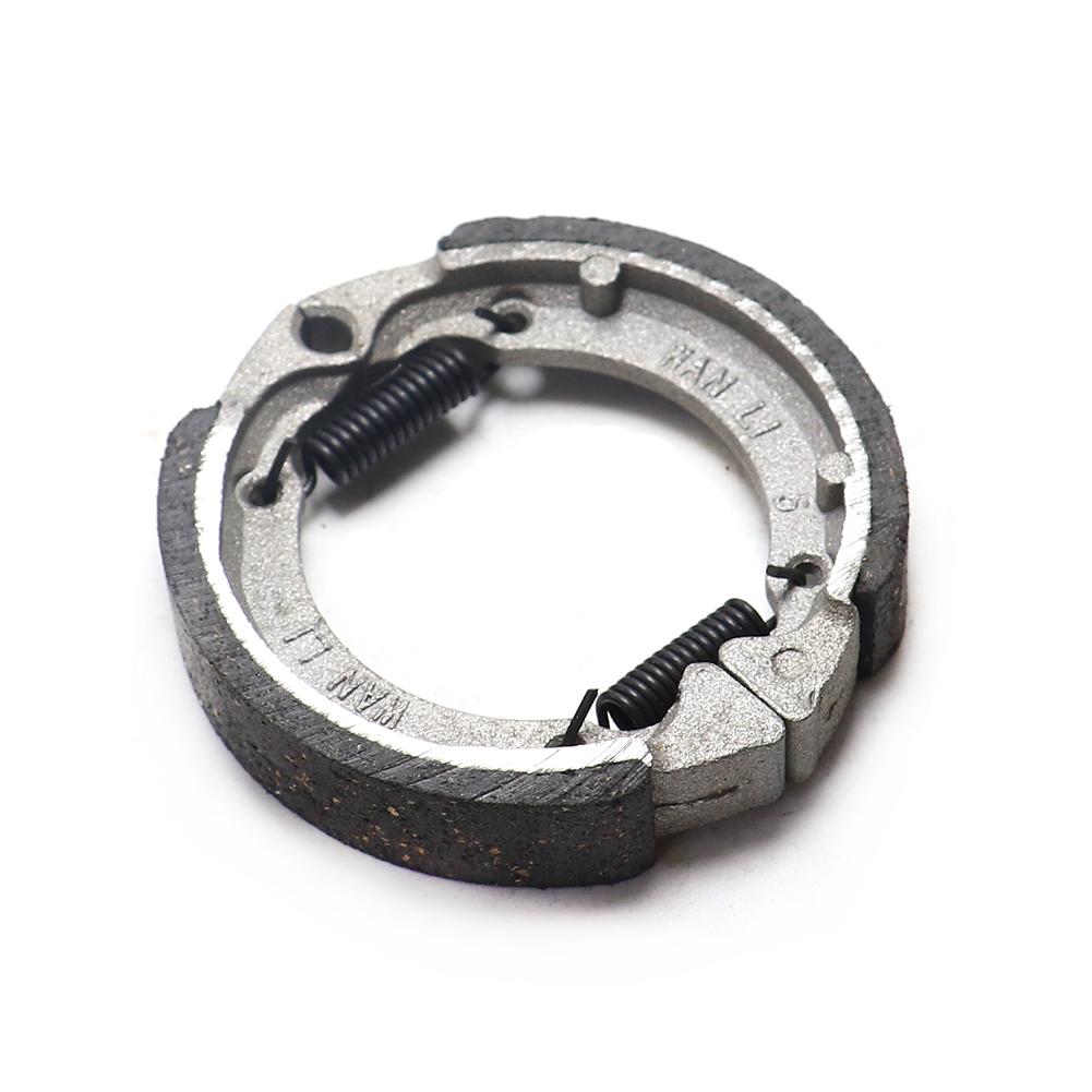75mmx76mmx15mm Motorcycle Rear Brake Shoe Drum Pad Metal Spring Brake System For Motorbike Electric Scooter