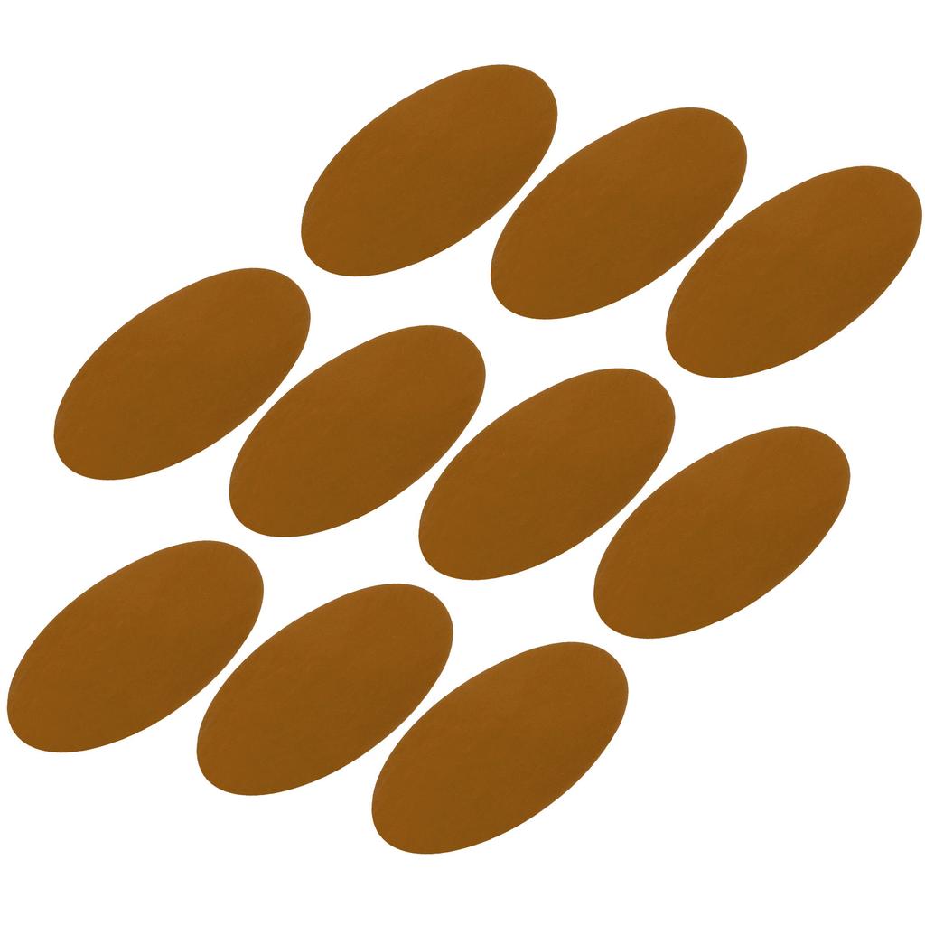 10 Pack Elbow Knee Iron-on Fabric Patches Repair Patches Oval Repair Patch Self-adhesive for Clothing Repair Crafts Repair Kit