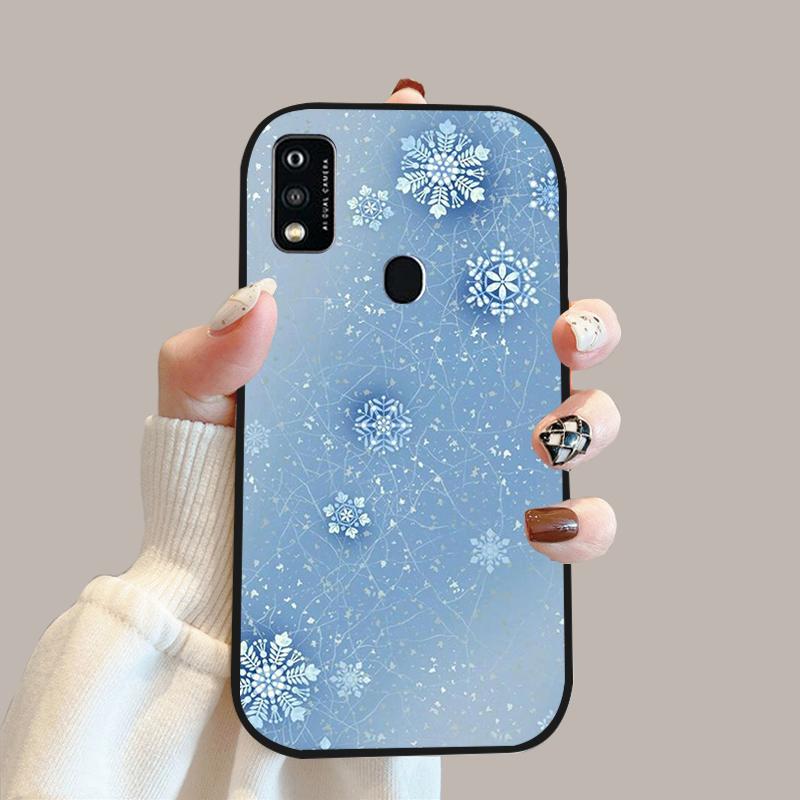 For ZTE Blade A51 Case A52 A53 Color Painted Soft Silicone Phone Cover Cases For ZTE Blade A31 Fashion Protective Fundas Coque