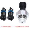 Engine OPS Oil Pressure Sensor Switch Sending Unit with Screen Filter D1846A Compatible with Chevrolet Chevy Silverado Suburban Tahoe GMC Yukon