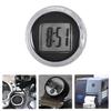 1pcs Mini Motorcycle Clock Stick-on Waterproof Shock Proof Electronic Watch Moto Digital Clock For Moto Decoration Accessories