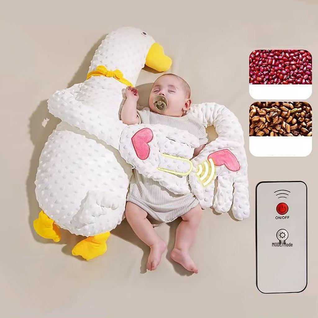Almohada Calmante para Dormir de Bebé – Cojín de Confort Anti-Sobresaltos para Acariciar Suavemente y Abrazar