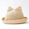 Raw Wool Itohenlab Knitting Kit #9-8 Kids' Cat Ear Hat
