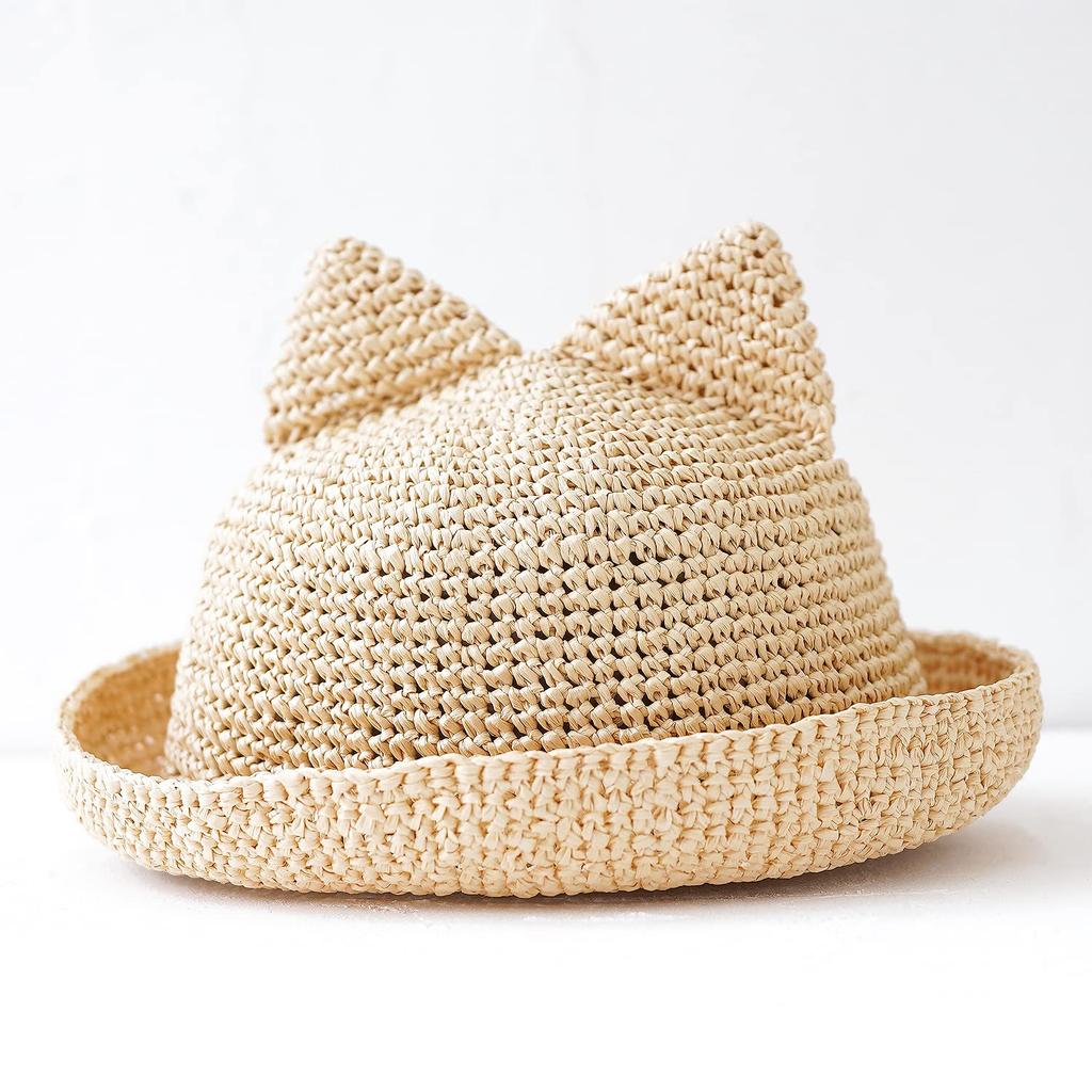 Raw Wool Itohenlab Knitting Kit #9-8 Kids' Cat Ear Hat