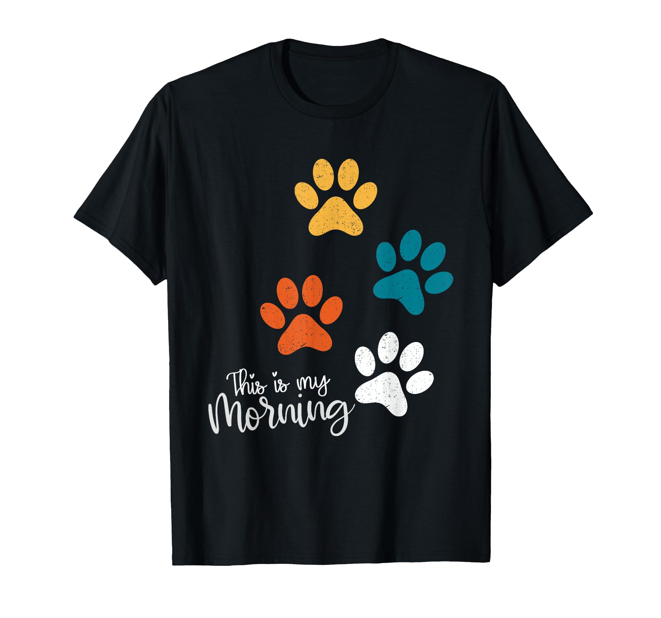 

Pet Lover Paw Print Dog Puppy Cat Print Paw Print Pet Lover T-shirt T-shirt чёрный