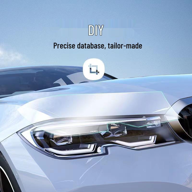 

Smoked Headlight & Taillight Film for 2013-2025 BMW 3 Series - Light-Controlled Color Changing HD Clear