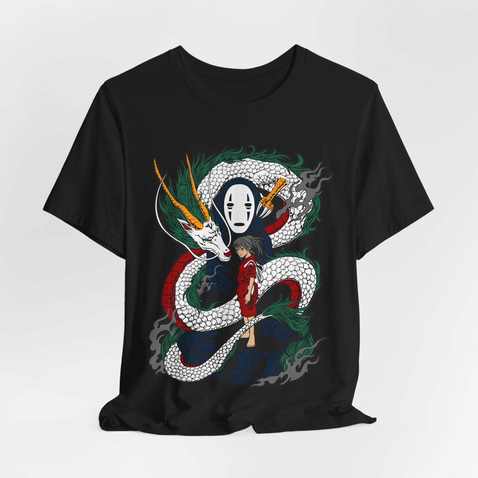 Spirited Away Anime Graphic T-Shirt Mens Womens Tees Top Tee Tops - Unisex T-Shirt Mens Womens Tees Top, Studio Ghibli Shirt, Hayao S