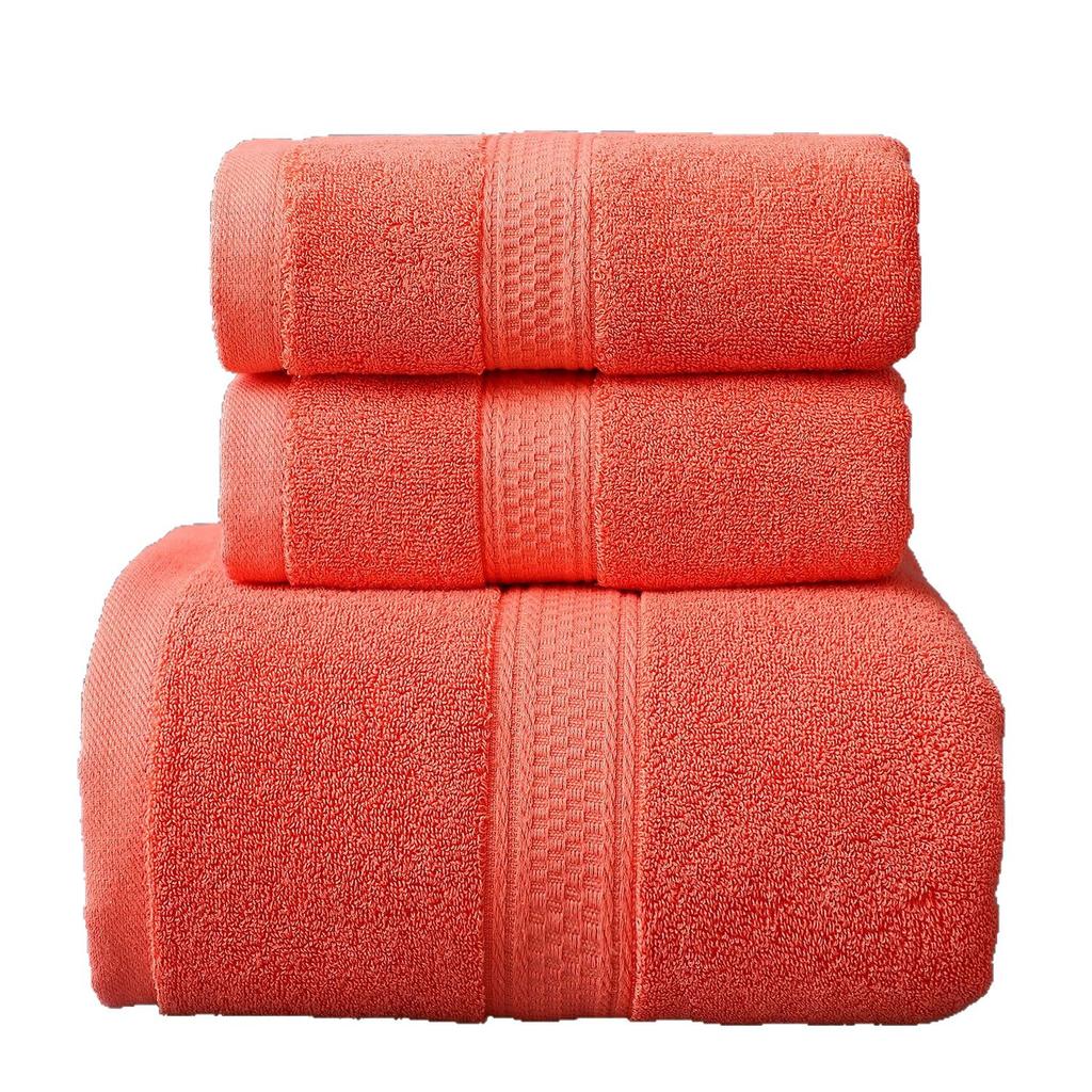 Bath Towels, Towels, Cotton Quick-drying Absorbent Beach Towels, Enlarged and Thickened Hotel Embroidery Logo Gifts