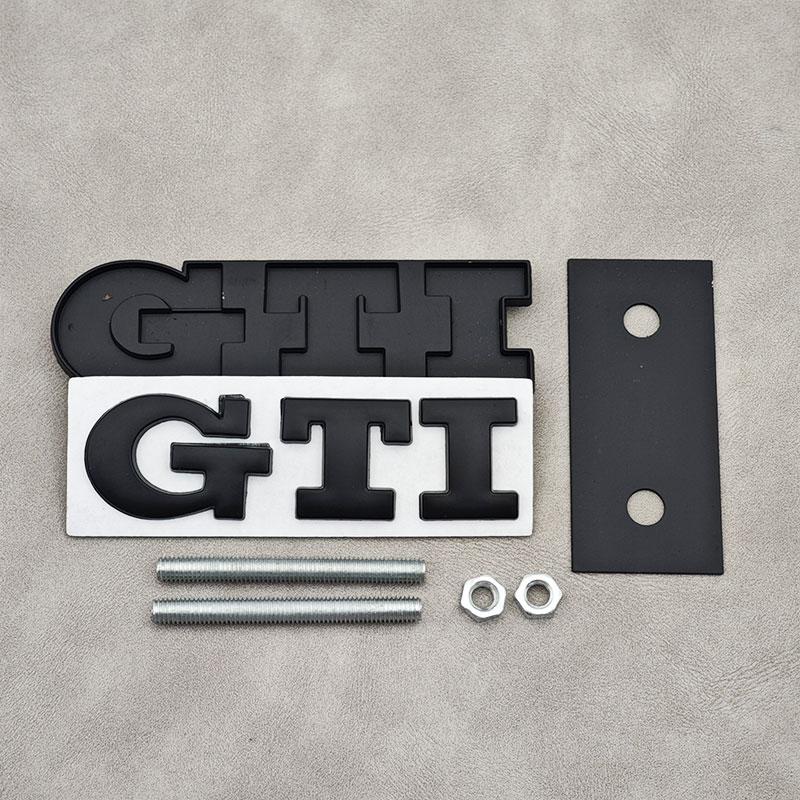 Horké 3D kovové logo GTI Znak Zadní kufr Samolepka Pro Volkswagen VW Golf 4 5 6 7 3 MK2 MK3 MK4 Mk5 Polo Tig