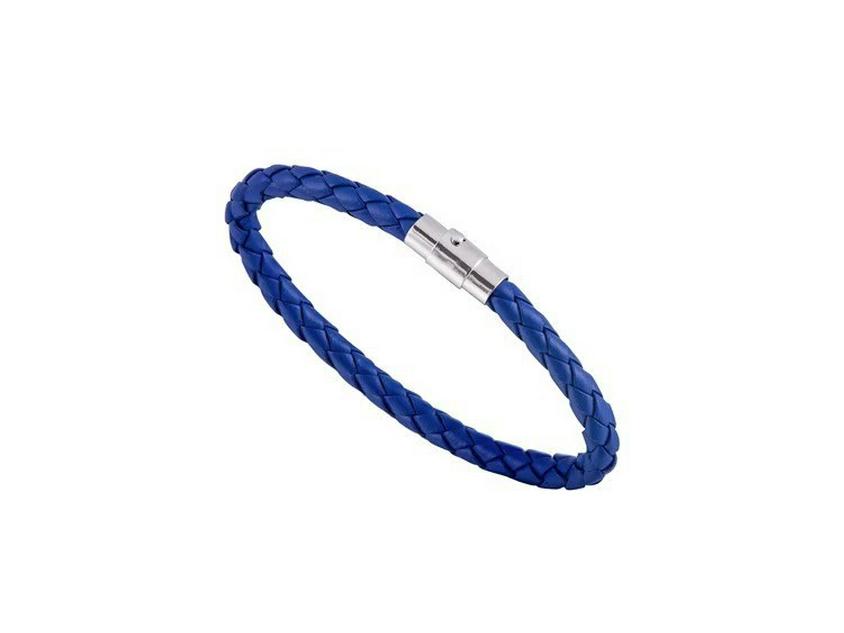 Men's Woven Bracelets: Magnetic Buckle PU Hand Ropes, Personalized High-End Accessories for Daily Wear
