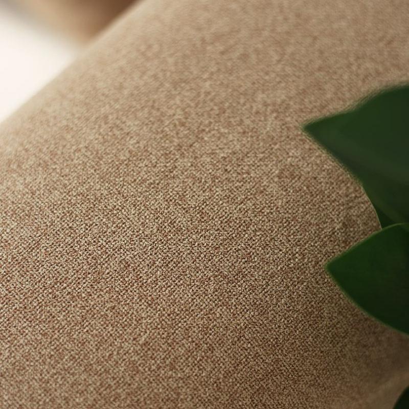 Cotton Linen Fabric Storage Armrest Pad Anti Slip Dustproof Simple Storage Pocket Four Season Universal Sofa Armrest Cover Cloth