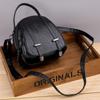 Small Bag Women Euro-American Fashion Vintage Crossbody Bag New Phone Bag Soft Leather Texture Multi-Compartment Shoulder Bag Wallet
