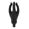 12‑13mm Fascia Massage Gun Head 4 Fingers Promote Circulation Silicone Muscle Massager Replace Head