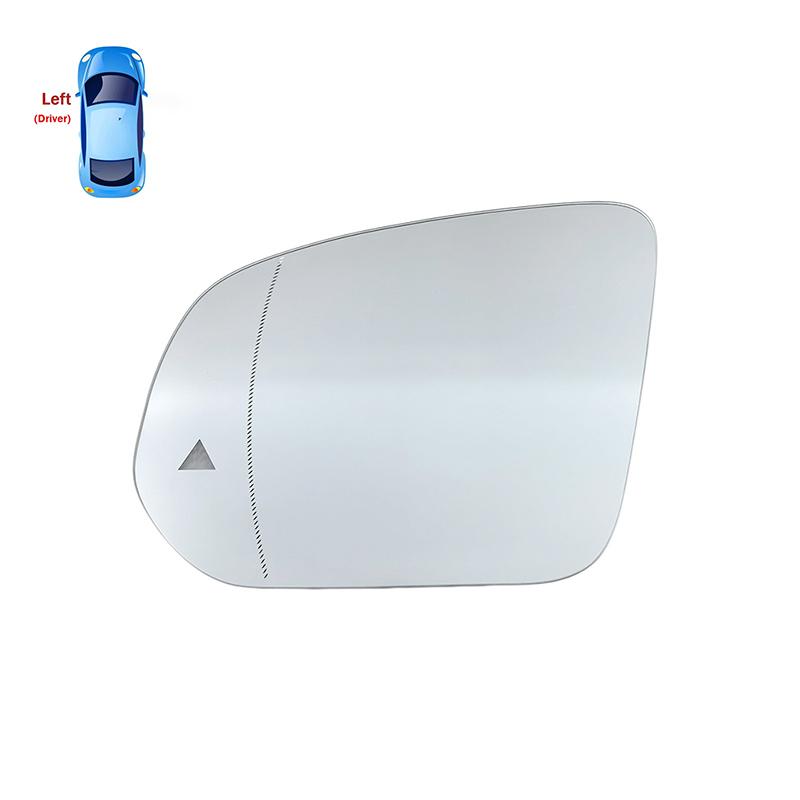 For Mercedes-Benz W167 GLE GLS W463 W464 W465 Car Parts Blind Spot Heated Rear View Side Mirror Glass A1678102901 / A1678102801