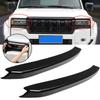 2PCS For Toyota Land Cruiser LC250 Front Bumper With 24-25 STyle New Prado Headlight Eyebrows Decoration Accessories