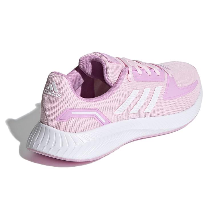 Adidas Neo Runfalcon 2.0 2.0 K Comfortable Breathable Low top Kids' Running Shoes Pink White Kids' FY9499