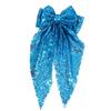 Glittering Sequined Hair Bows for Women Girl Daily Formal Occasion Wear Evening Party Accessories Headpiece Photo Props