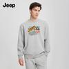 JEEP Unisex Fleece-Lined Crewneck Sweatshirt