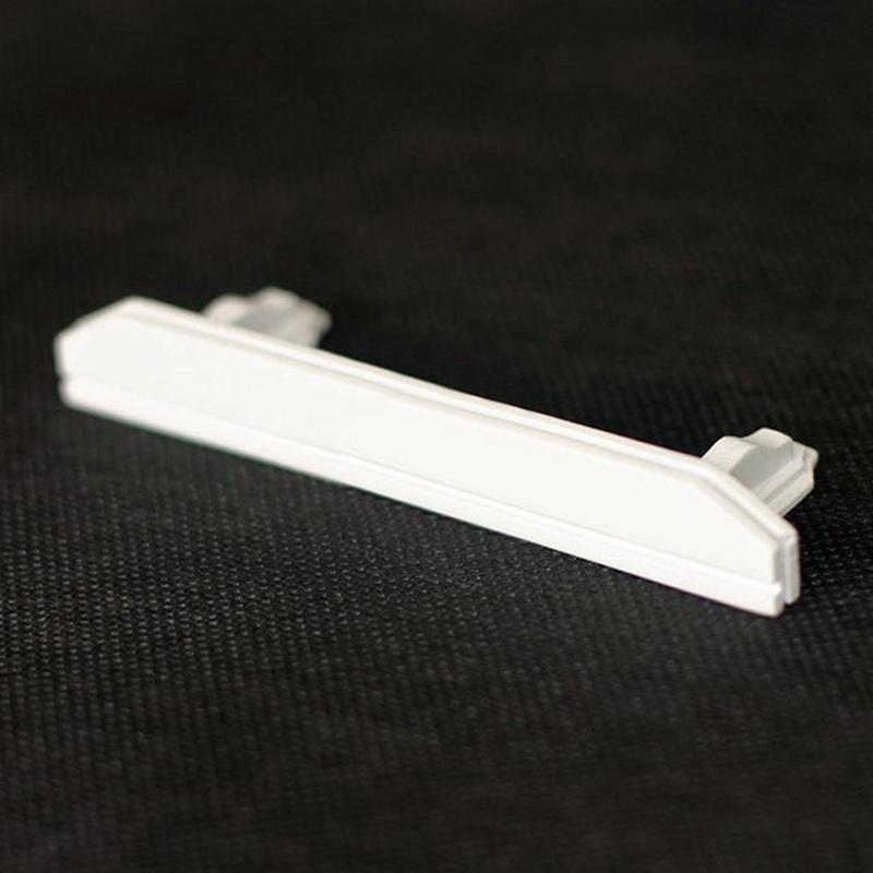 Scaffale a muro bianco in legno per cucina in miniatura per casa delle bambole 1/12 Scaffalatura Binario Portaoggetti