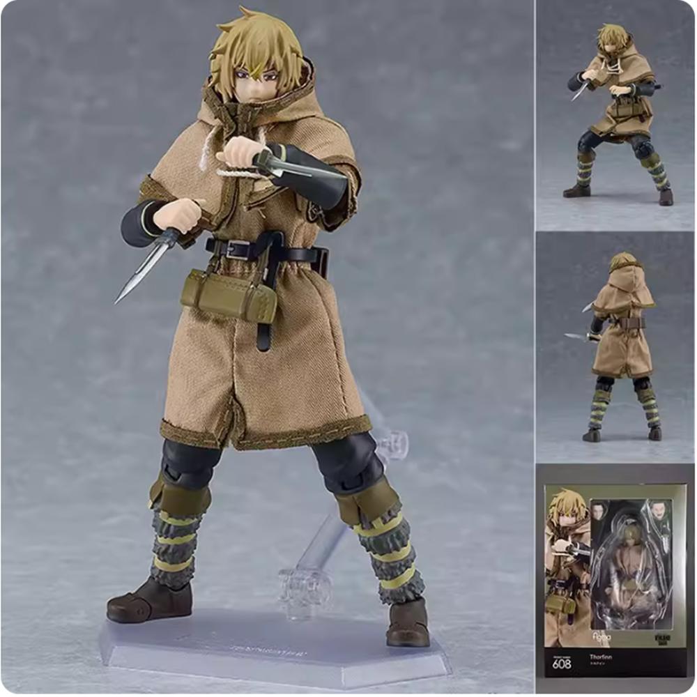Interesting Toys Unisex Figma 608 Vinland Saga Thorfinn Articulated Pvc Figure Collectible Model Toy