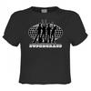 Womens/Ladies Supergrass 25th Anniversary Crop Top