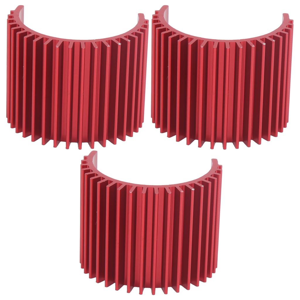 3pcs Aluminum Alloy Motor Heat Sink RC Car Upgrade Accessory Parts Fit for   124019