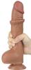 Gode Sliding Skin 18 X 4.7cm Brown - LoveToy SlidingSkin - Realistic Godes