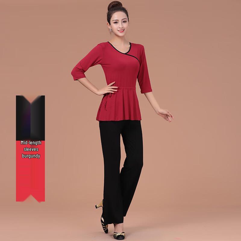 Zuoduofei Women s Square Dance Outfit M-5XL