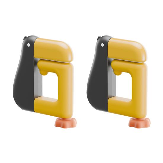 2/3Pcs Handbag Hook Strong Load-bearing Adjustable Design Easy to Install Duck Shape Portable Hook Table Hanger Bracket