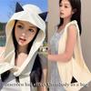 Breathable Soft Sun Protective Hat with Devil Ear Design For Beach Vacation Popular Bag Hat for Various Occasion