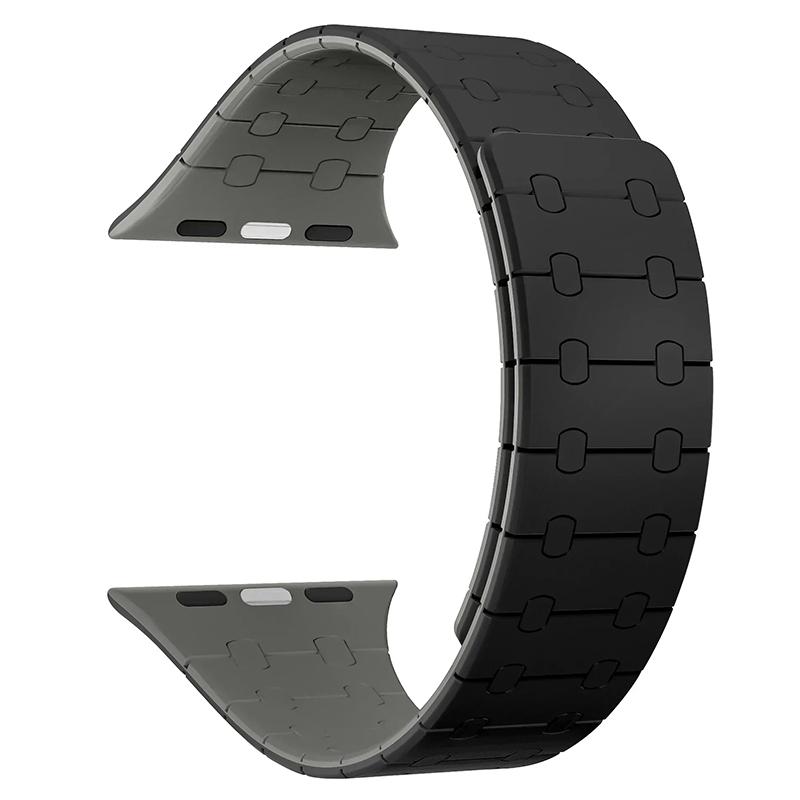 Silicone Magnetic Strap for Apple Watch Band Ultra 2 49mm 44mm 40mm S10 46mm 42mm 41mm 45mm Bracelet IWatch Series 9 8 7 6 SE 5