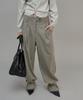 FROMWHERE Wool Two-Way Wide Pants Gray