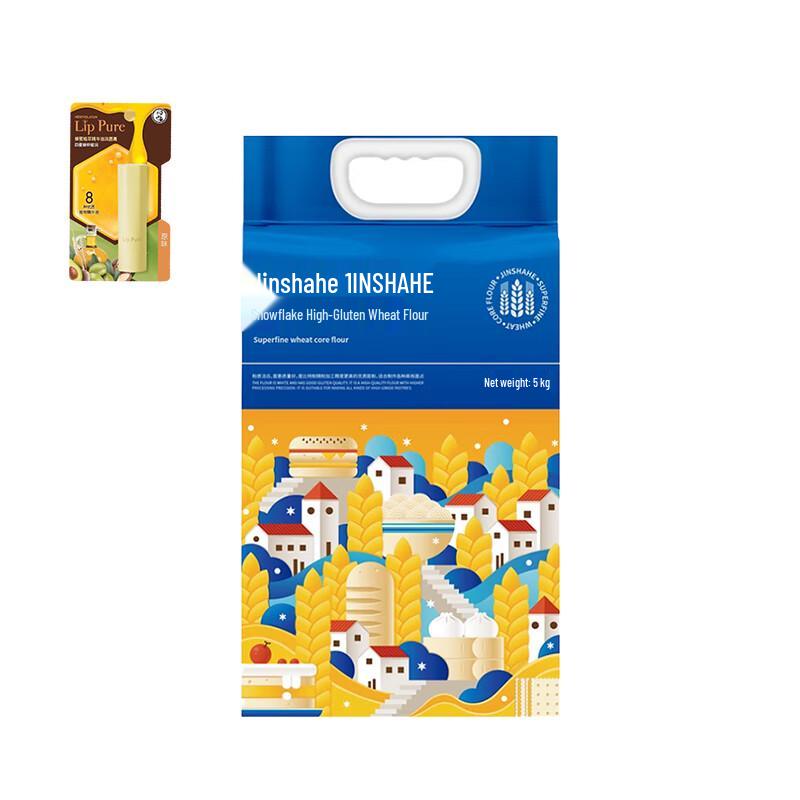 Mentholatum Honey Lip Balm & Jinshahe Flour Bundle