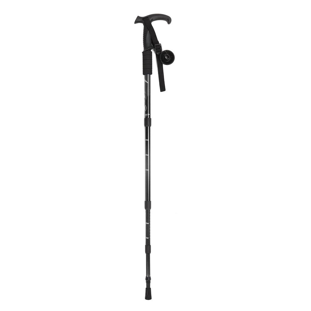 Telescopic Walking Stick Professional Aluminium Alloy Shock Absorption Adjustable Hiking Poles for