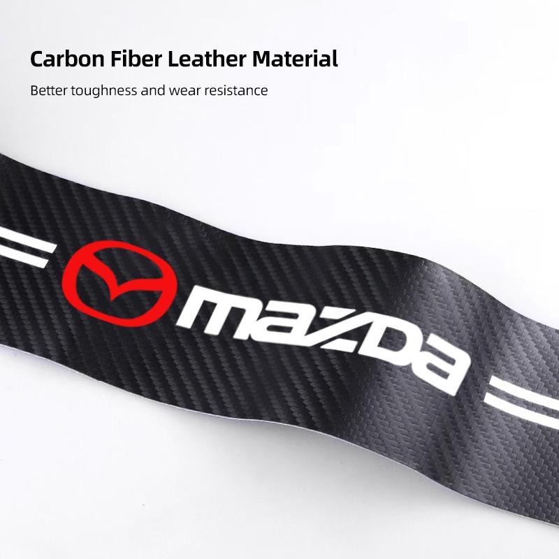 5Pcs Car Door Sticker Threshold Anti Scratch Decal Accessories For Mazda 2 6 3 CX5 CX80 CX70 CX90 MX30 CX60 CX50 CX30 BT50 e-TPV
