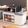 Kitchen Spice Rack Plastic Floor Spice Storage Rack Multifunctional Knife Rack Oil And Salt Sauce And Vinegar Organising Storage Racks