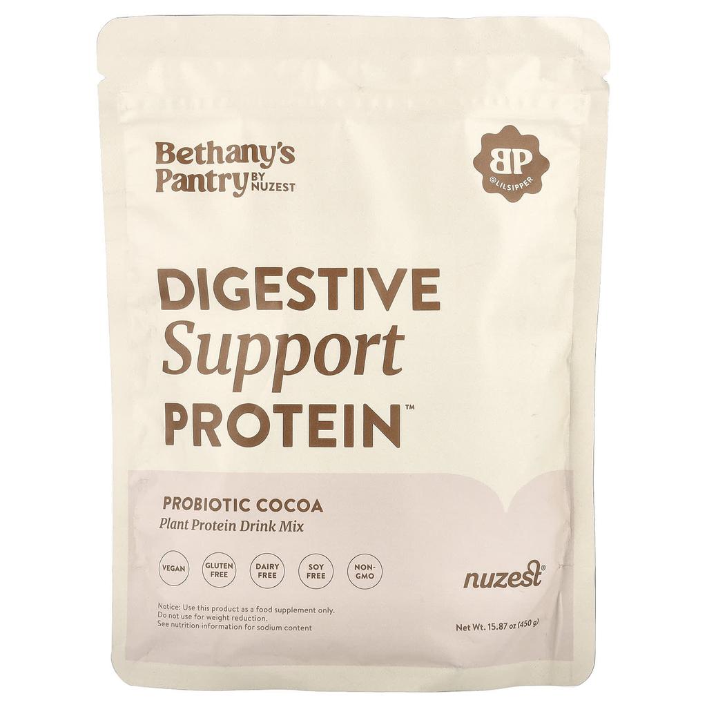 Bethany's Pantry, Digestive Support Protein™, Probiotic Cocoa, 450G (15.87Oz)