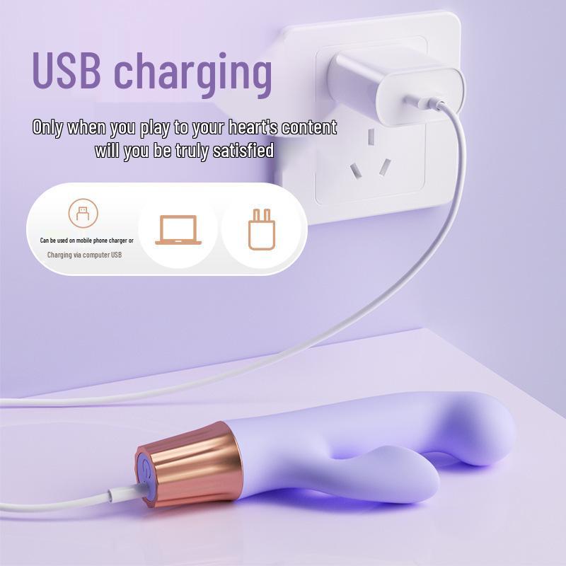 Lai Le Shuang Dou Mini Vibrating Clitoral Massager for Women - Intimate Self-Stimulation & Couples' Adult Toy