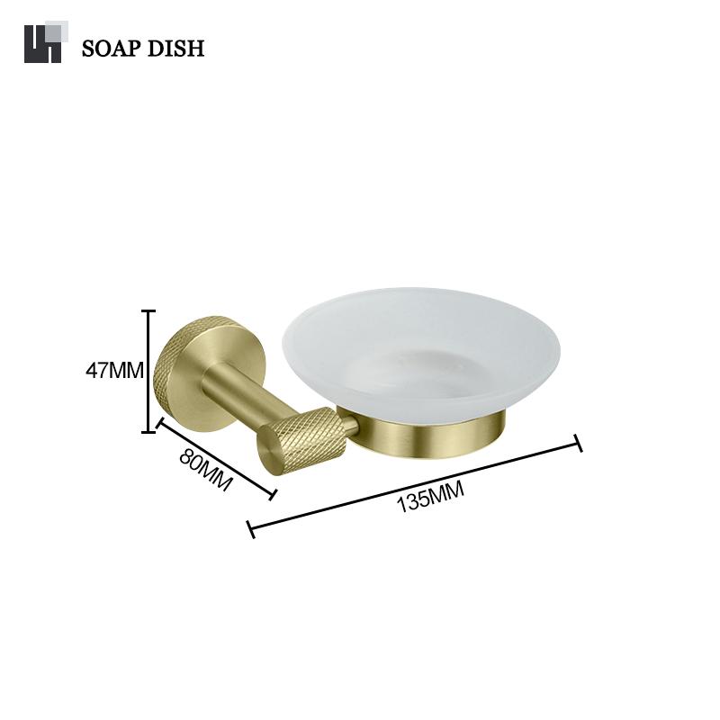 Brushed Gold Stainless Steel Knurling Towel Bar Holder Toilet Roll Holder Bathrobe Hook Hanger Towel Holder Bathroom Accessories