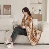 Shawl Blanket Nap Dual-purpose Leg Cover Small Blanket Office Person Cloak Thickened Sofa Blanket Lunch Break Multifunctional