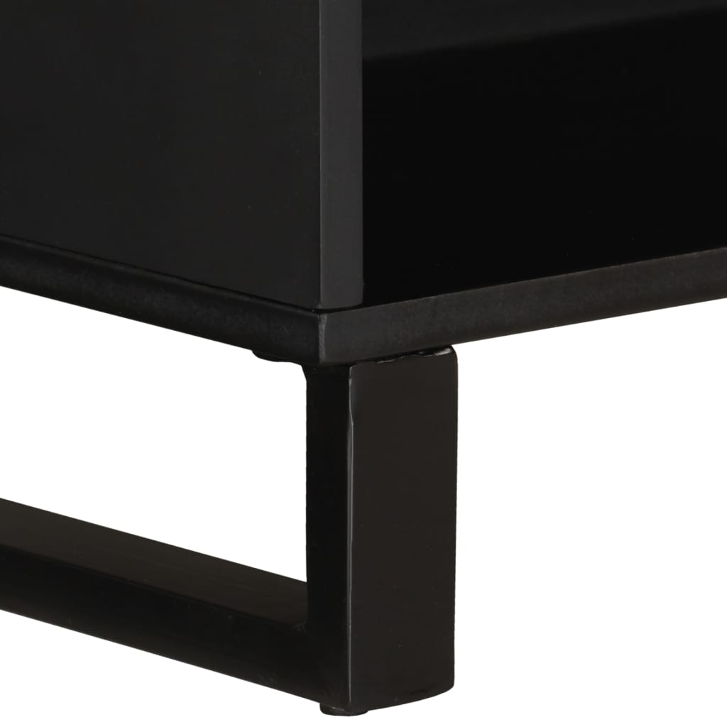 Side Table 60x33x75 Cm Reclaimed Solid Wood
