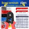 VE Cold Crimp Terminal Kit with Pliers - Quick Wiring Tool for Electricians