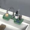 Kitchen Sink Splash Guards Drying Rack and Soap Holder Kitchen Sink Supply Faucet Splash Mats,Bathroom