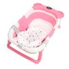 Collapsible Baby Bathtub Intelligent Real Time Temperature Sensing Double Folding Portable Travel