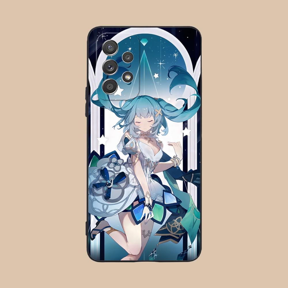 Game GI Faruzan Matte TPU Mobile Phone Case for Samsung Galaxy M55 54 42 35 34 33 32 23 22 15 14 13 12 F55 5G Colorful Cover