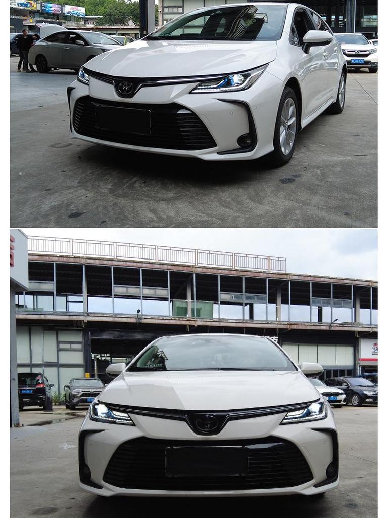 Compatible with 2019-2022 Corolla: Bi-Beam LED Streamer Lens Headlight Assembly