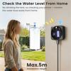 Tuya- WiFi Water Level Sensor Smart Water Tank Monitor Custom Threshold Alert- IP65 Waterproof 3 M Cable Remote Detection Tool