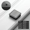 Closet Kitchen Hidden Door Handle Black Gold Embedded Handle Door Invisible Cabinet Handle Recessed Pulls Knob Furniture Hardwar