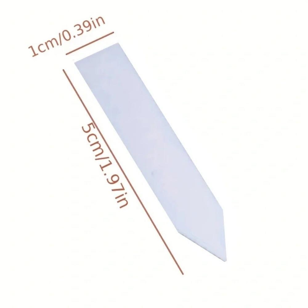 111pcs Garden Plant Labels Plant Accessories Flower Pots Plastic Plant Tags Nursery Markers Label Tray Mark DIY Tool