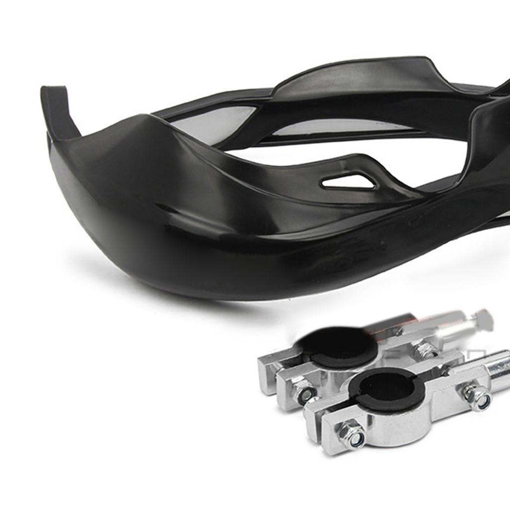 Motorcycle Hand Guard Protector Thickened Plastic for Dirt Pit Bike Off Road Motocross Black